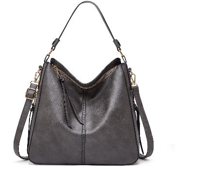 large black leather purses