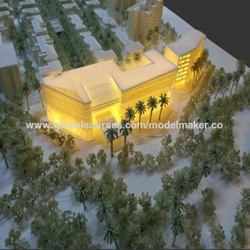 China Building material,Model making of landmark commercial office ...