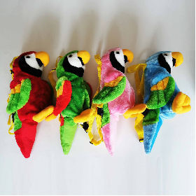 parrot plushie
