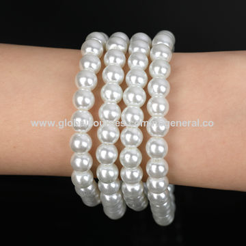 Buy Wholesale China Yiwu Diy Wholesales Round Imitation Pearl Jewelry Used  Clothes Crystal Stone Waist Glass Beads & Glass Beads at USD 0.1