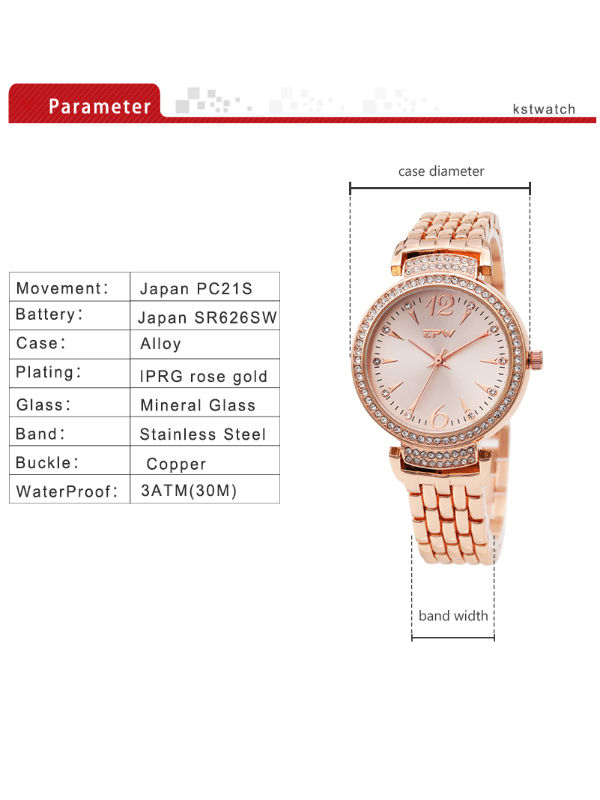 stone wrist watch