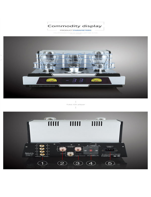 China Y094 YAQIN MS850 Tube Tube Amplifier HiFi Split Fever Home