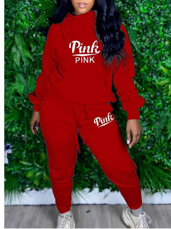 Skinny Pants Two Piece Tracksuit 