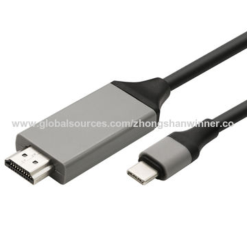 USB C auf HDMI Kabel 4K@60Hz Adapterkabel Typ C auf HDMI Kabel (Thunderbolt 3 kompatibel) - Hochwertiges Kabel für Geschäftskunden