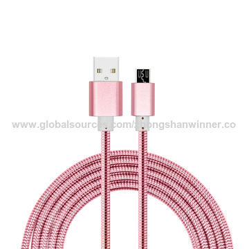 Data Transmission Charger Mobile Phone Charging Cable Spring