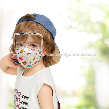 Achetez en gros Le Visage Des Enfants Masque De Visage En Coton