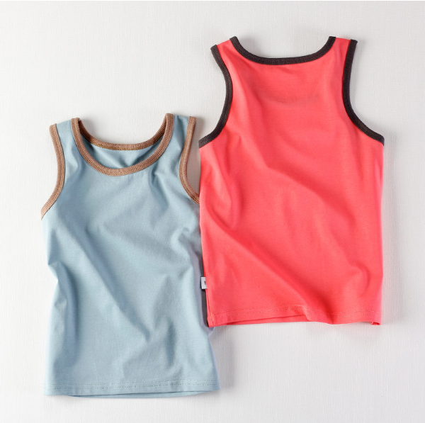KESYOO 3pcs Kids Tank Tops Cotton Cartoon Print Sleeveless Shirt Tee Vest Summer Clothes for Kids Children Size 110cm
