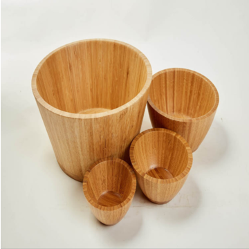 Pattern Extra Large Big Round Bamboo Salad Bowl with Wooden Salad Bowl with  Spoons - China Salad Bowl and Wooden Salad Bowl price