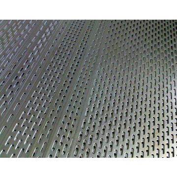 Slot Hole Stainless Steel Perforated Sheet Metal/perforated Metal