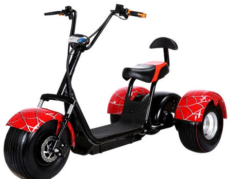 Buy Wholesale China 1000w Motor Fat Tire 3 Citycoco Electric Scooter Electric Tricycle & Electric Tricycles at USD 505 | Global Sources