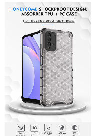 redmi 9 power back cover transparent