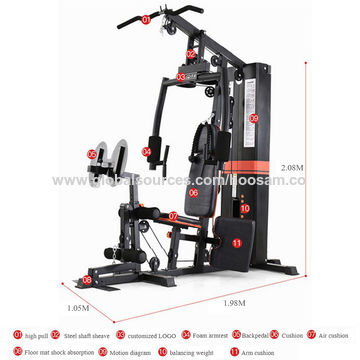 Multi gym best sale for home price