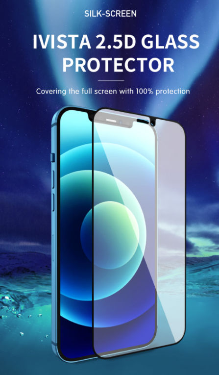 Wiwu Tempered Glass Film For Apple Iphone 12 6 1 Screen Protector And Iphone 12 Pro Screen Protector I Phone 6 1 Glass Film I Phone 12 Pro Screen Protector Film 6 7 Screen Protector Film