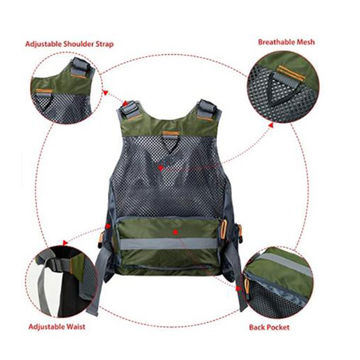 Piscifun Fishing Tackle Bag with Rod & Gear Holder, Lightweight Sling  Tackle Storage Bag, Outdoor Fishing Shoulder Pack for Fishing, Hiking,  Hunting