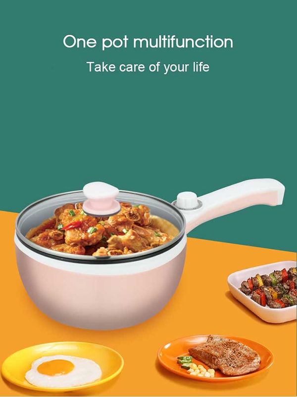 Electric multi cooking pot electric mini hot pot Fryer Frying Pan with ...