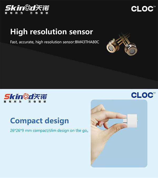 China CLOC Mobile Phone digital thermometer High Sensitivity Infrared