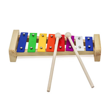 Xylophone Bebe Instrument de Musique Enfant 1 an Plus en Bois Jouet