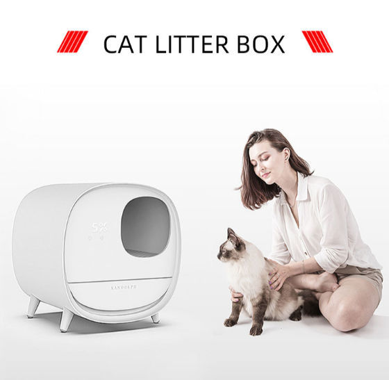 Villa Automatic Cat Toilet Bed Stuff Kitten Enclosed House Cats