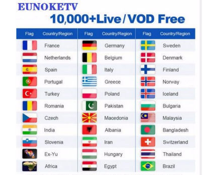 Pukido España IPTV español 6000 + LiveTV Europa árabe Francia España IPTV  campeón de abono voor m3u francés belga árabe, China/EU, China/EU :  : Electrónicos