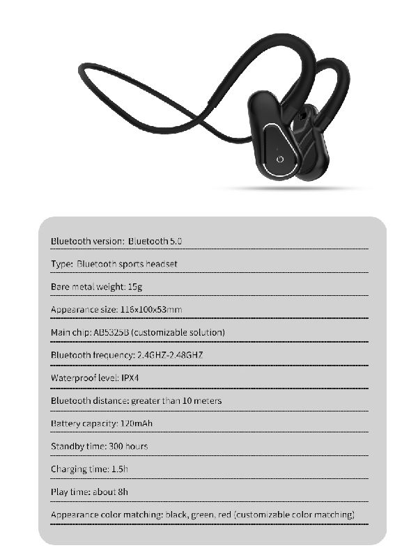 air conduction bluetooth headset