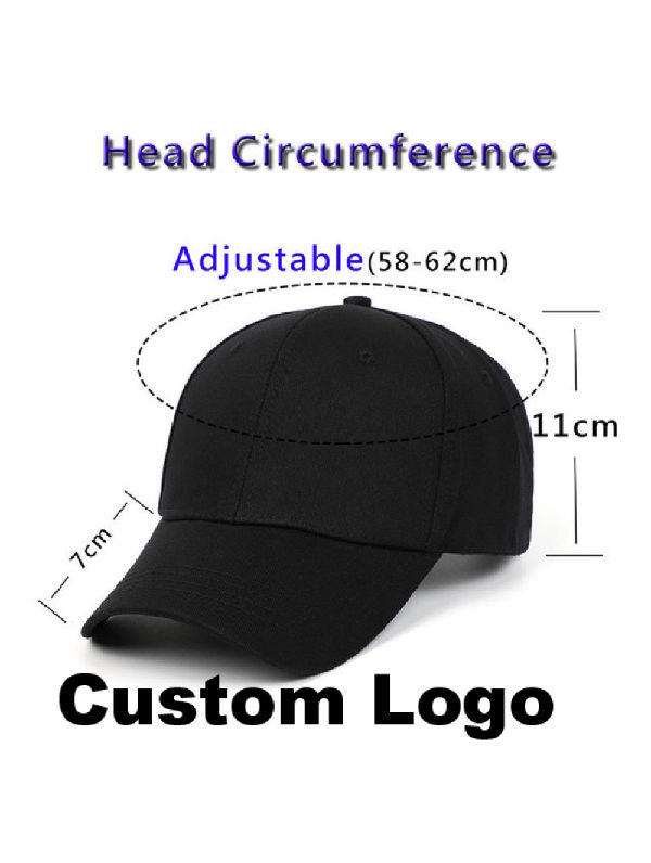 Wholesale nice quality metal sports caps custom logo blank hip hop hat