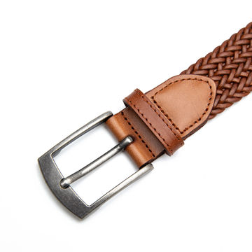 Handmade Genuine Leather Belt : Couture Brown