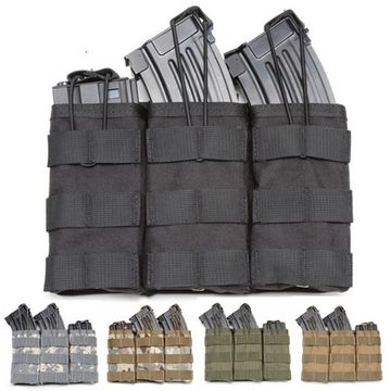 Military Tactical Supplies Molle System 1000d Nylon Tactical Triple  Magazine Pouch - China Pouch and Magazine price
