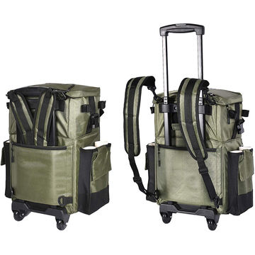 Fishing Tackle Bag Outdoor Rollered Fishing Bags With Wheels