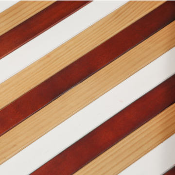 Bandeja grande de madera maciza, platos de madera cuadrados con rayas de colores, se aceptan personalizaciones
