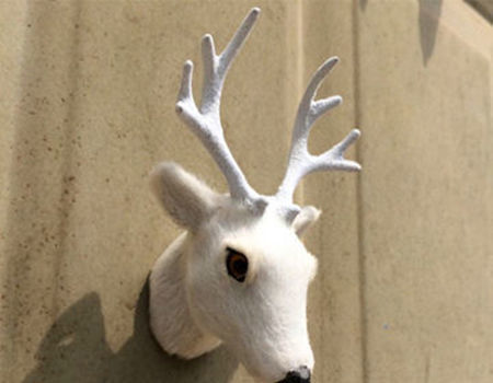 Decoration Reindeer Vivid Arts Hanging Christmas Head