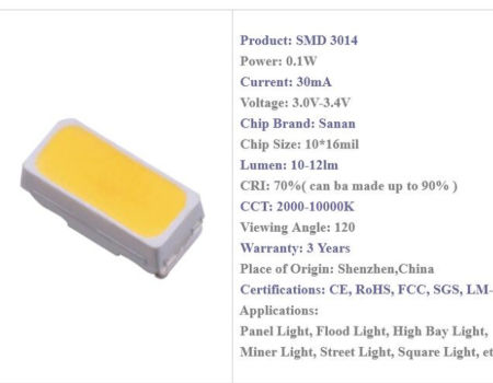 Inspirar civilización autoridad Buy Wholesale China Led Chip Smd Led 0.1w 0.2w Blue Color 800mcd Smd3014  Led Chip & Smd3014 Led Chip at USD 0.01 | Global Sources