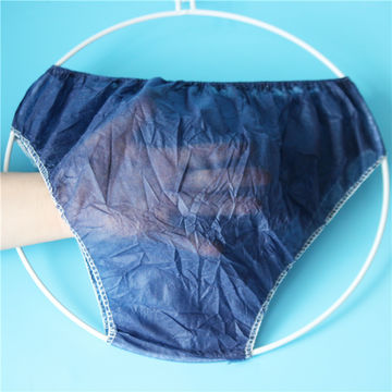 Buy Wholesale China Nonwoven Women Disposable Thongs/underwear Women  G-string Lady Thong With Good Quality & Disposable Nonwoven Panties/ Disposable  Underwear at USD 0.035