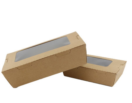 Take out Salad Box with Window, Reusable Kraft Brown Food Storage Containers,  Freezer Safesignature Packaging Hot Food Box for Work - China Disposable  Kraft Paper Take-out Box and Kraft Paper Take-out Box