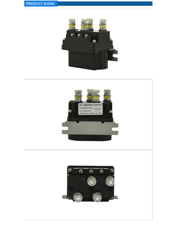 China 12VDC 300A Winch DC Contactor for Badland Winch on Global Sources