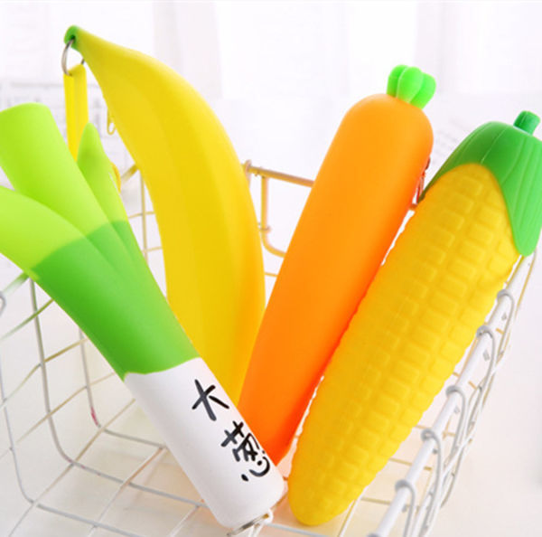 Buy Wholesale China Promotional Gift Customized Fruit Vegetable Shape  Zipper Pencil Case & Pencil Case at USD 2.2