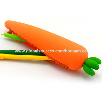Buy Wholesale China Promotional Gift Customized Fruit Vegetable Shape  Zipper Pencil Case & Pencil Case at USD 2.2