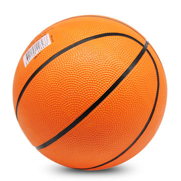 Balón de baloncesto oficial de goma, talla 7 (naranja)