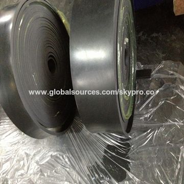 China Rubber skirt board, measures 3 to 25 x 100 to 1200mm on Global ...