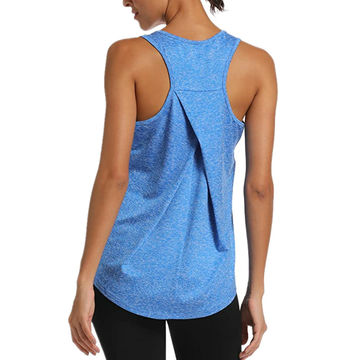 Buy Wholesale China S-2xl Workout Yoga Sports Tank Tops For Women Loose Fit  Long Racerback Tank Tops Exercise Shirts & Yoga Sports Tank Tops Women at  USD 2.26