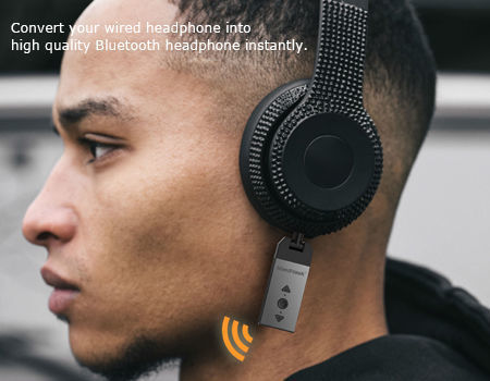 converting wired headphones to bluetooth