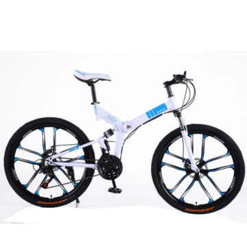 Xspec Bicicleta de montaña plegable de 26 pulgadas y 21 velocidades para  adultos