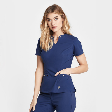 Hospital Medical Women Stylish Uniforms Sets Zipper Nursing Scrubs - China Nurse  Scrubs and Hospital Uniforms price