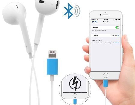 bluetooth headphones with lightning connector