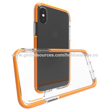 Crystal Clear Pc Tpu Dropproof Phone Case W Gel Bumper Impact