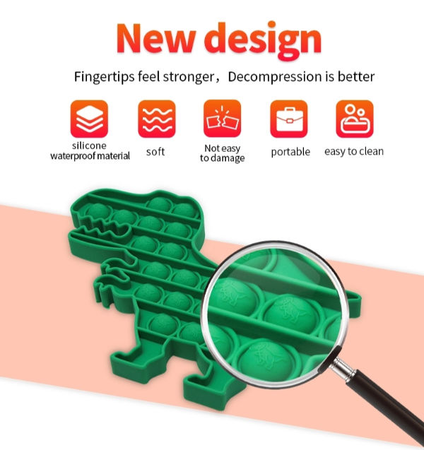 silicone fidget