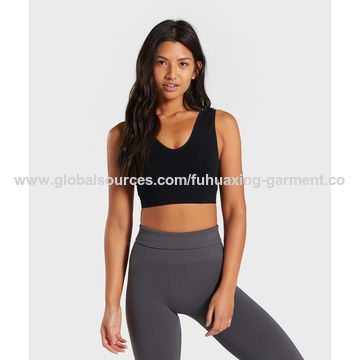 Yoga Set Leggings Tops Fitness Sports Suits Gym Clothing Yoga Seamless Tops  Pan