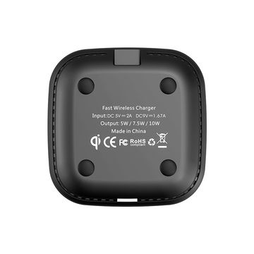 Hochmargige Produkte 5W/7W/10W/15W Ladegerät Universal Qi Kabellose automatische Induktion
