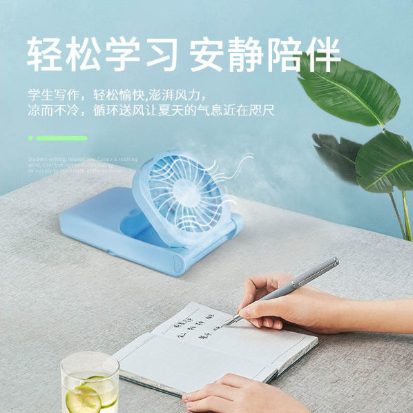 China 2020 new 5000mAH Mini USB Rechargeable Fan Mobile Phone Power