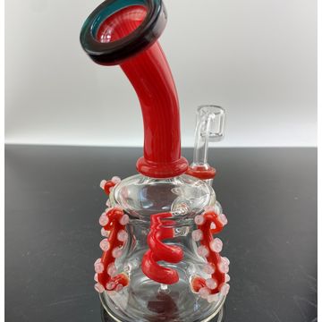 Buy Wholesale China Glass Bong Small Size Mini Dab Rigs With Tentacles Of  Squid Designs Mixed Colors & Glass Bong at USD 8