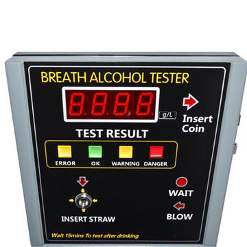 China AHKUCI hot selling AT-819 Coin Operated Alcohol Breath Tester ...